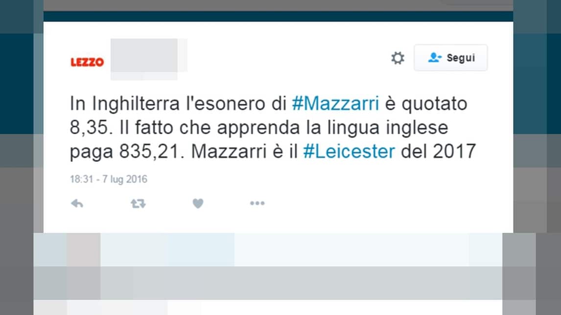Watford, l'inglese di Mazzarri scatena l'ironia: «È il Leicester del 2017»