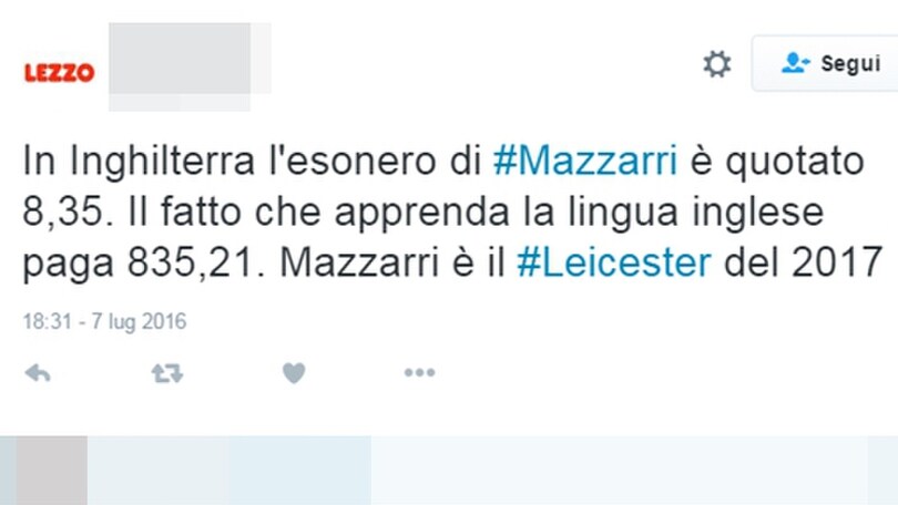 Watford, l'inglese di Mazzarri scatena l'ironia: «È il Leicester del 2017»
