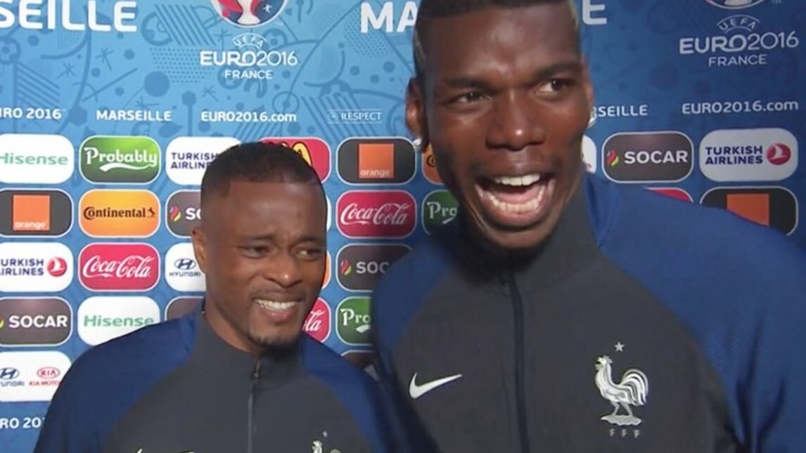 Evra e Pogba, il siparietto è da ridere. E spunta un messaggio ad Allegri
