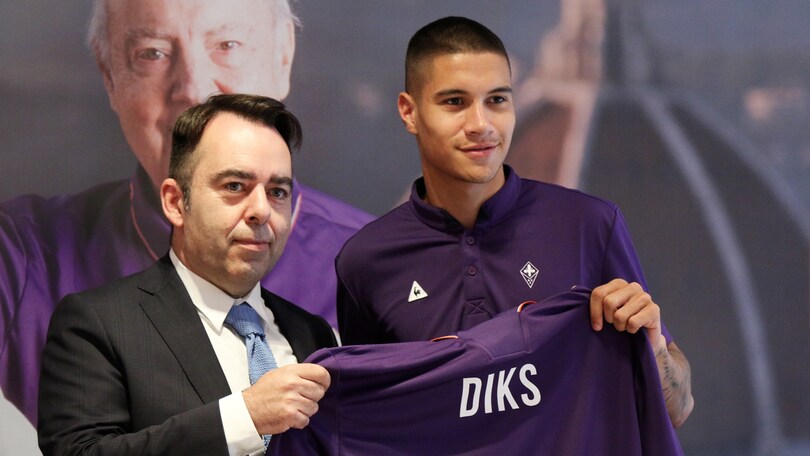 Calciomercato, Diks: «E' stato facile scegliere la Fiorentina»