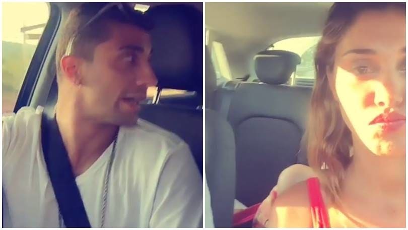 Belen e Iannone, una "notte da leoni" insieme