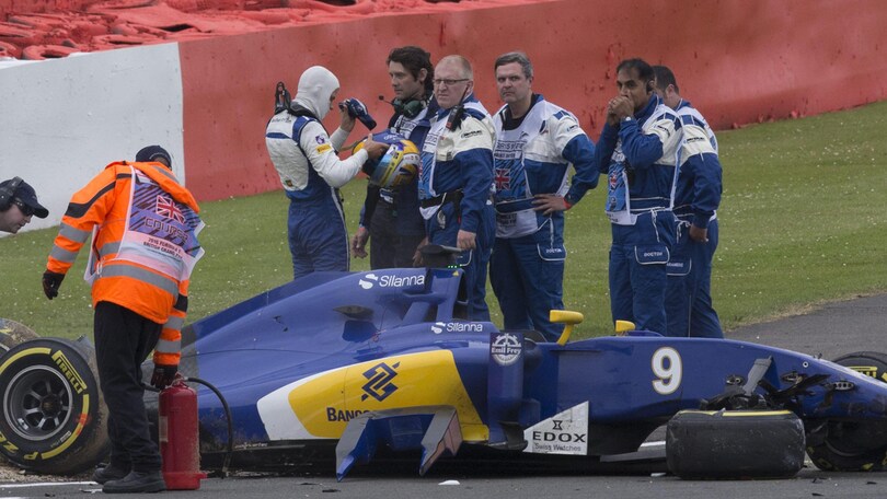 F1 Silverstone, Ericsson ottiene l'ok per la gara