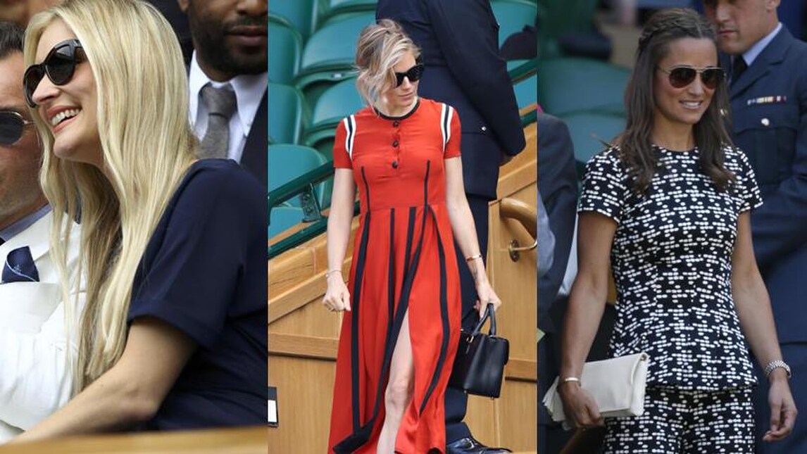 Sfilata di vip: che show a Wimbledon