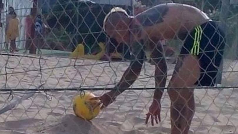 Nainggolan, relax e pallone nelle Marche