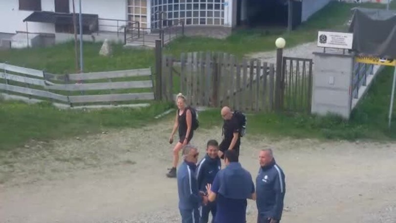 Mancini, super passeggiata di allenamento