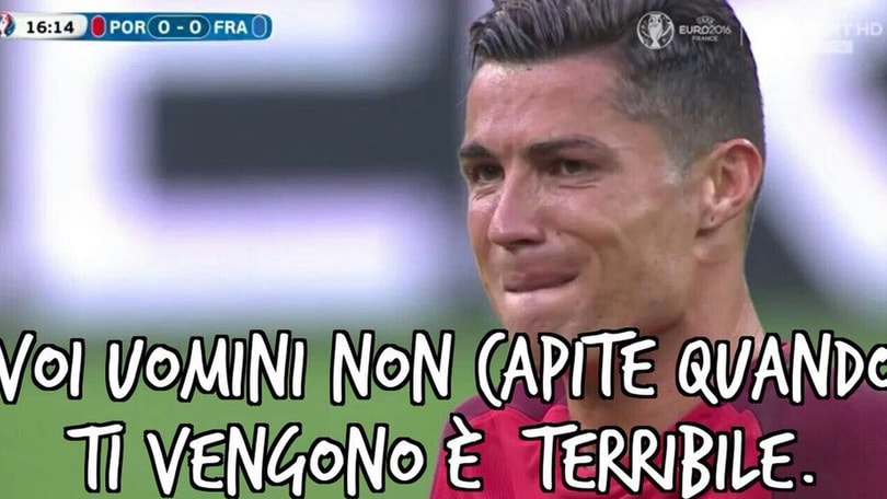 Euro 2016, Portogallo-Francia: Cristiano Ronaldo ko, i social sono spietati