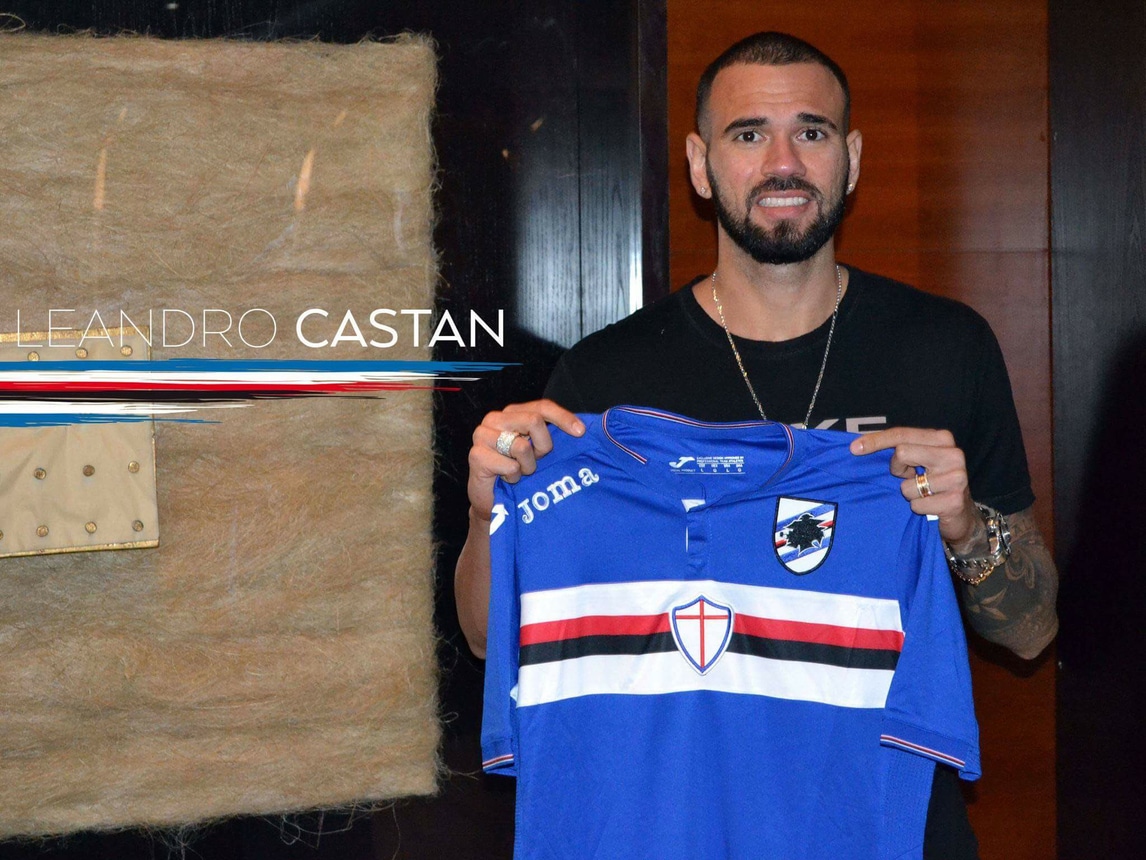 Calciomercato Roma, ufficiale: Castan in prestito alla Sampdoria