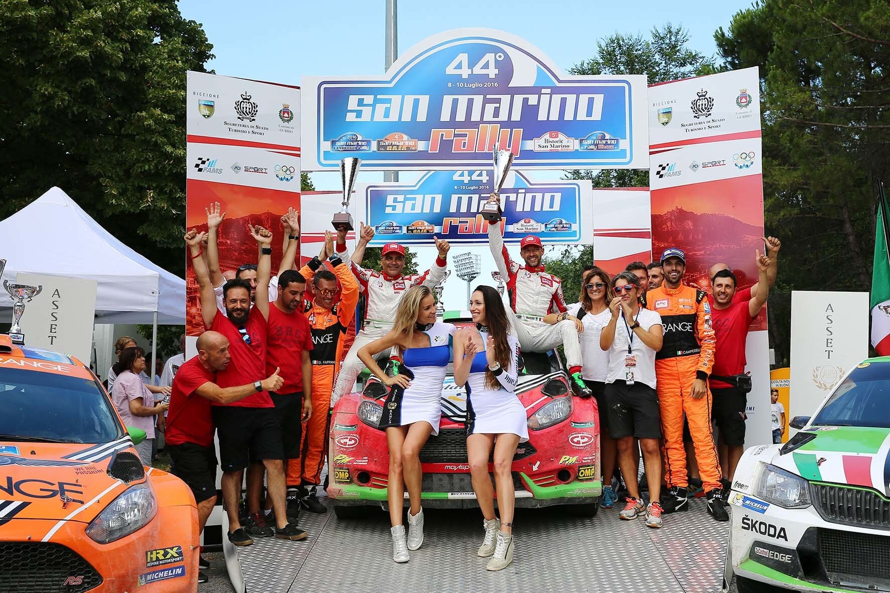 Italiano Rally, Basso domina a San Marino, Andreucci mantiene la leadership