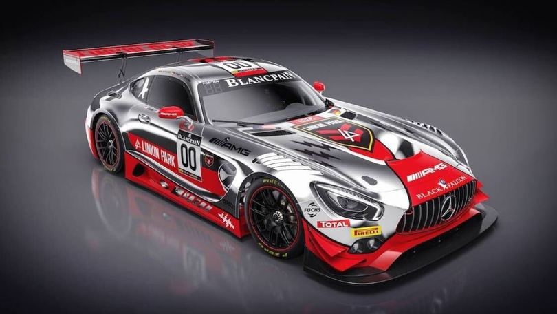 Una Mercedes disegnata dai Linkin Park alla 24 Ore di Spa 2016