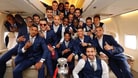 Il Portogallo lascia la Francia con la Coppa: sull'aereo c'è anche la foto di Eusebio
