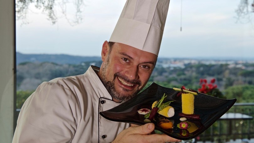 Stefano Marzetti e i suoi cannoli salati a Castel Romano