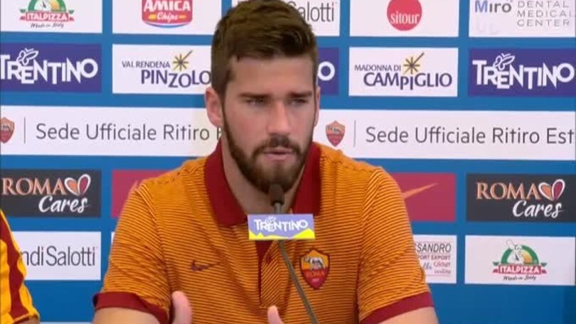 Alisson: "Spero di seguire le orme di Falcao"