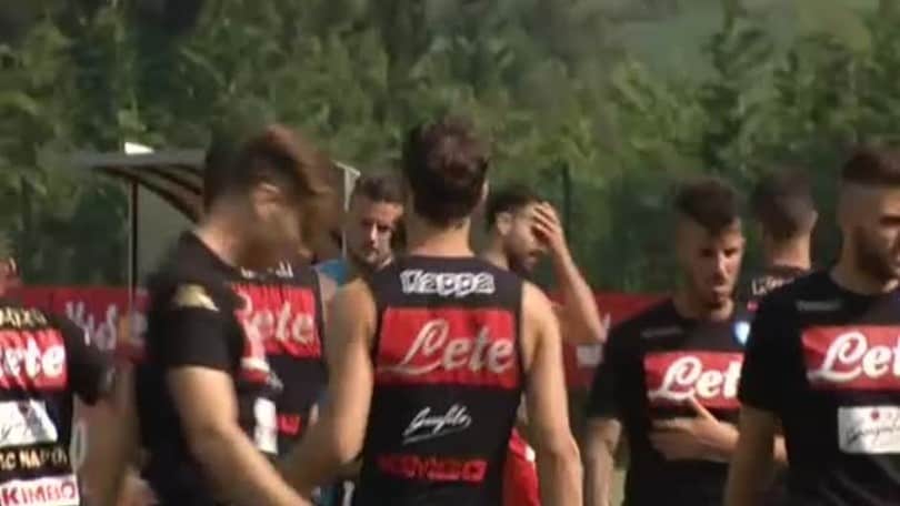 Napoli al lavoro a Dimaro