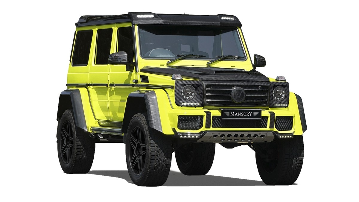 Mercedes G500 4×4² Mansory: foto
