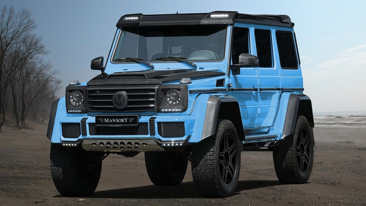 Mercedes G500 4×4² Mansory, l'importante è esagerare