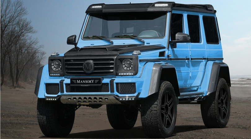 Mercedes G500 4×4² Mansory, l'importante è esagerare