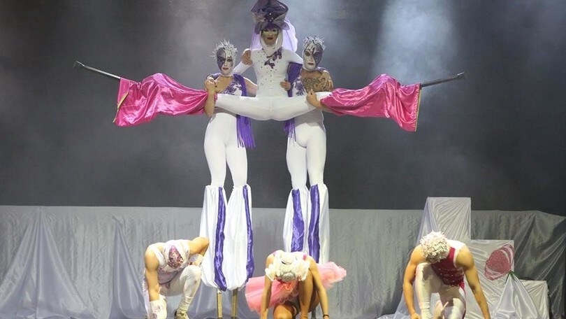 Il Circo Bianco ai Parchi della Colombo