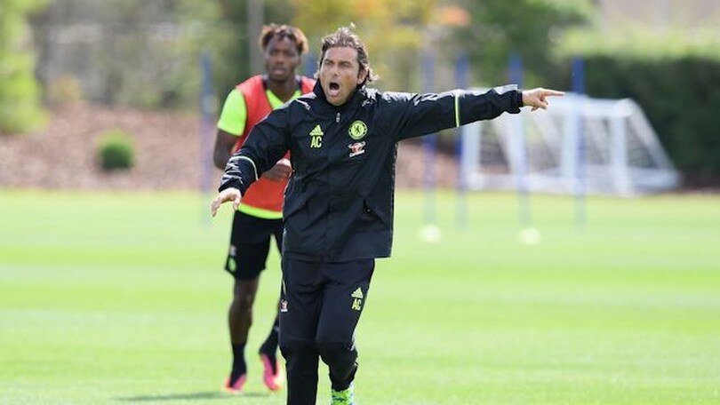 Chelsea, primo allenamento di Conte