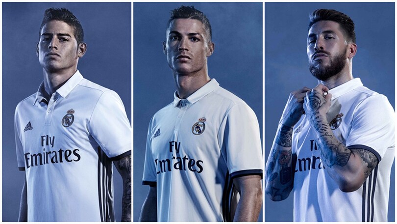 Real Madrid, ecco la nuova maglia