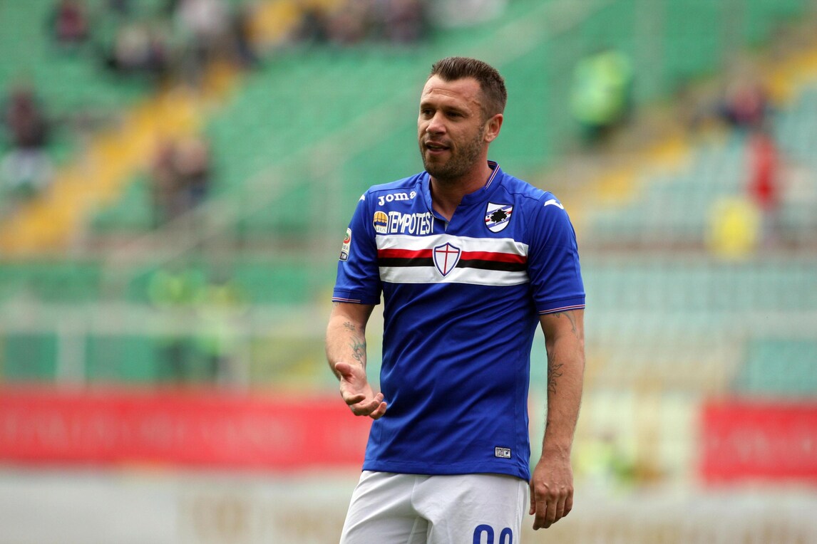 Sampdoria, Cassano resta ma senza certezze da titolare