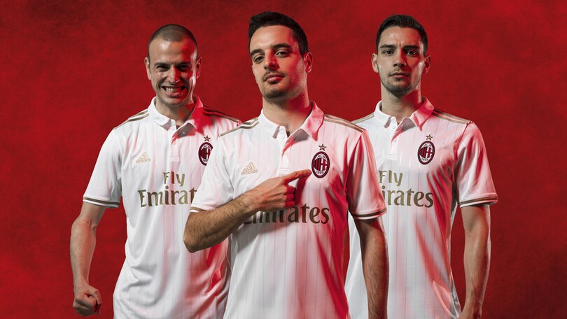 Look total white: Milan, ecco la nuova seconda maglia
