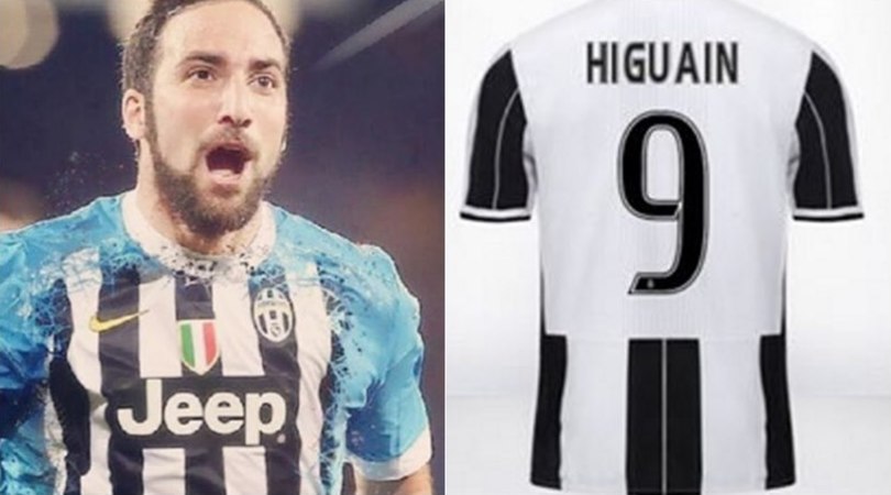 Higuain, sui social ha già la maglia della Juventus