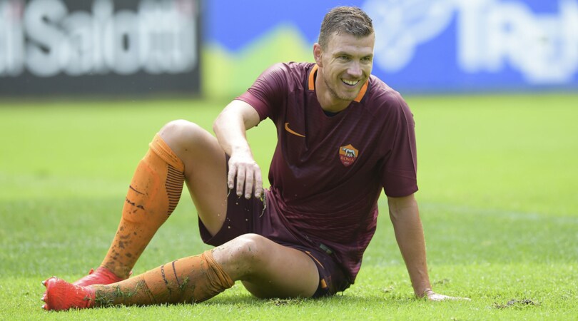 Roma, Dzeko: «Le critiche? Farò meglio la prossima stagione»