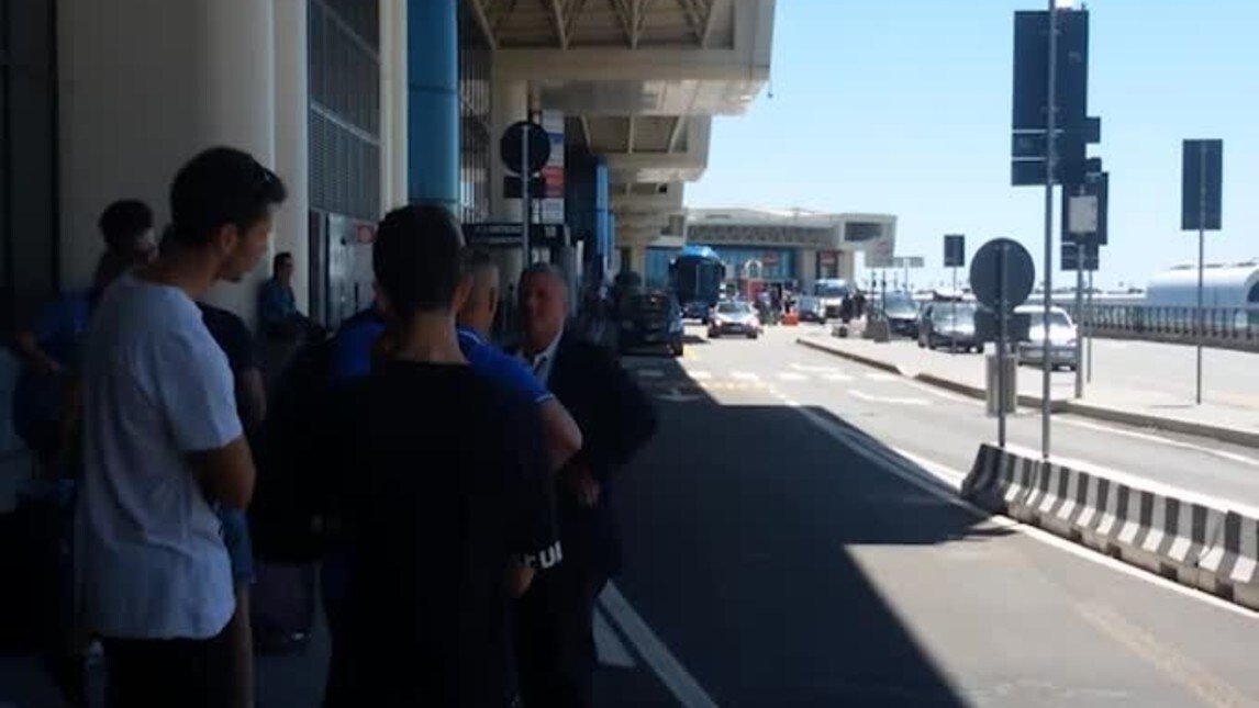 Mancini e l'Inter partono per gli Usa