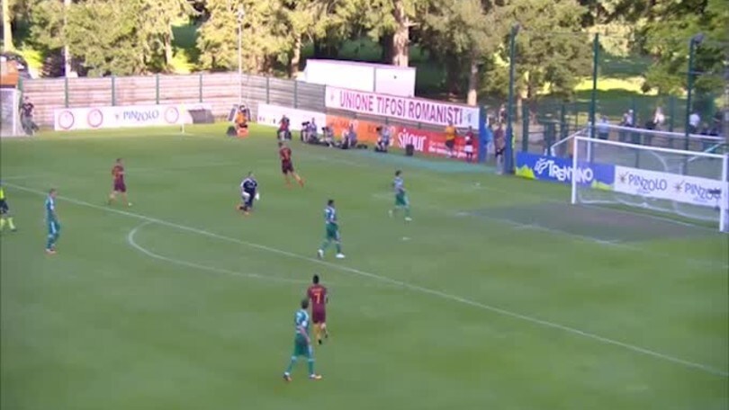 Totti, che magia per Dzeko