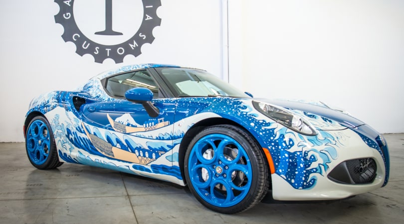 Alfa 4C Hokusai, una samurai per gli States
