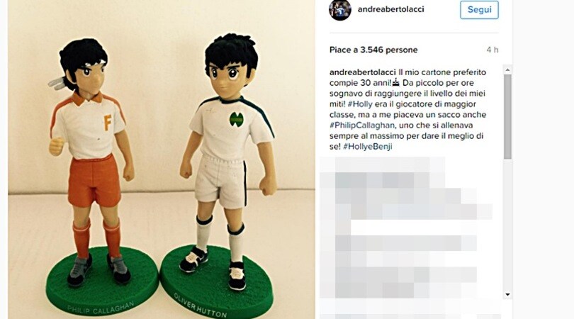 Bonucci, Chiellini, Bertolacci: la Serie A celebra i 30 anni di Holly e Benji