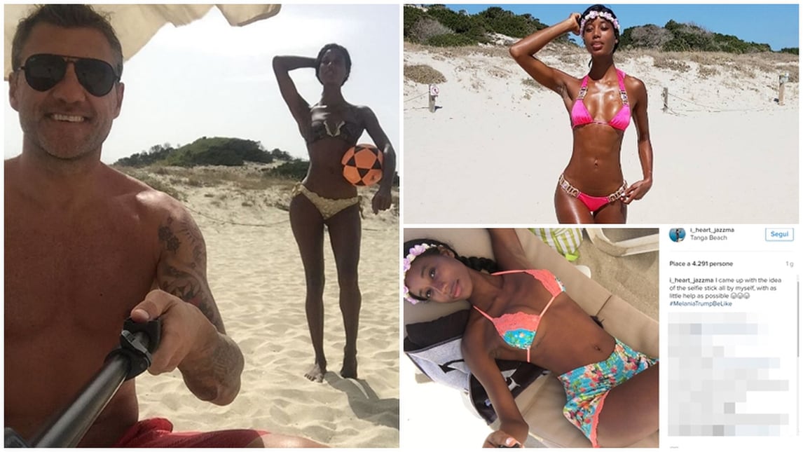 Vieri, il selfie stick diventa hot: ecco Jazzma con il pallone