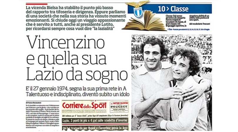Speciale Lazio, Vincenzino e quella sua squadra da sogno