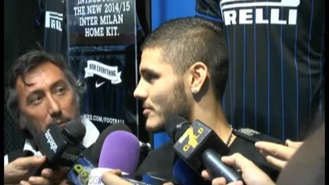 Icardi: "Sto bene all'Inter"