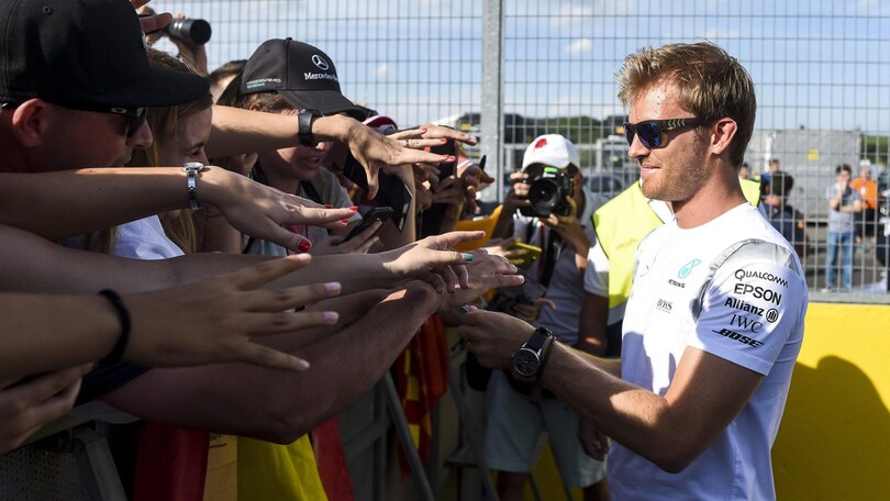 F1, Rosberg in Mercedes fino al 2018