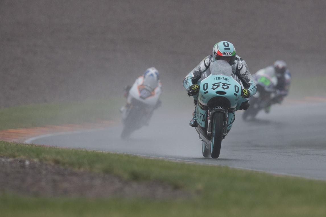 Moto3 Leopard Racing, Locatelli: «Il podio è stato una grande emozione»