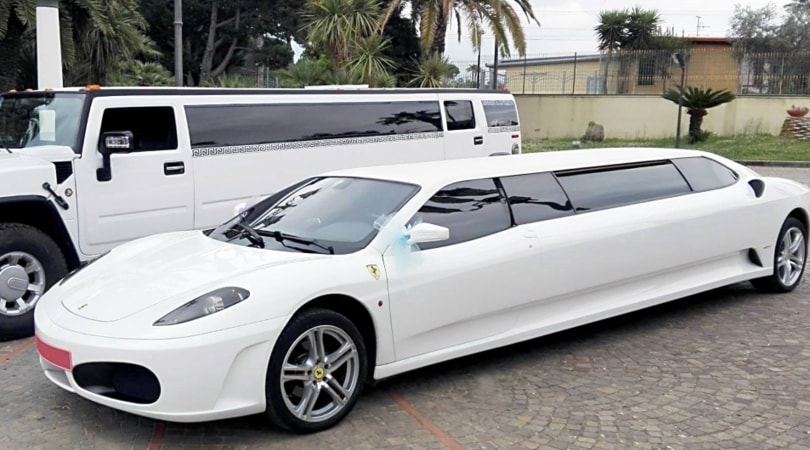 Ferrari F430 limousine "taroccata": foto