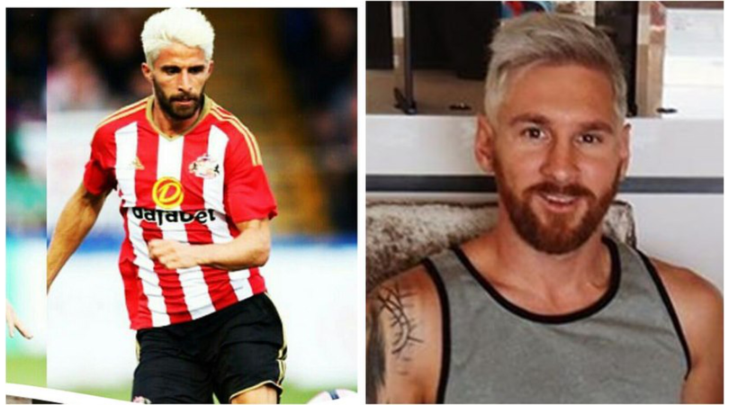 Messi si fa biondo. Social spietati: «Come Borini»