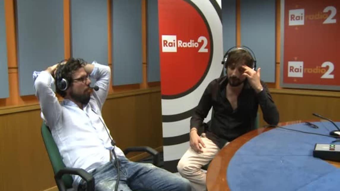 Francesco Montanari e Alessandro Bardani, sketch per il Corriere dello Sport