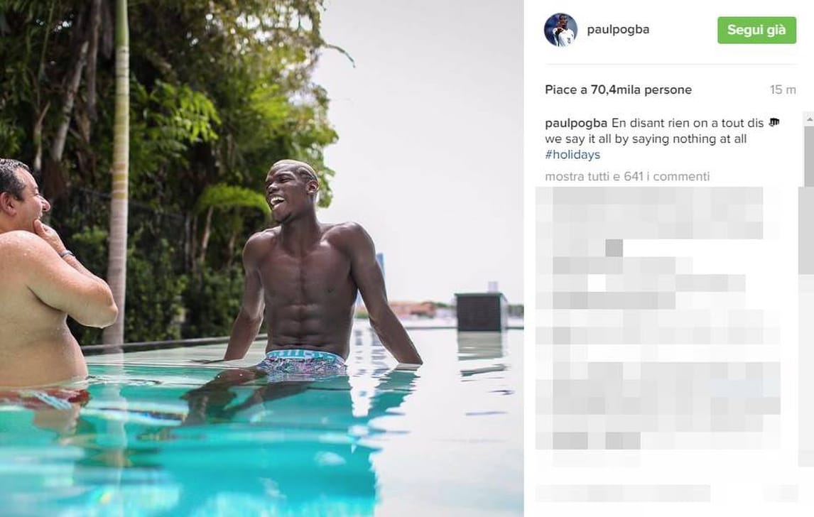 Calciomercato Juventus, Pogba-Raiola incontro a Miami