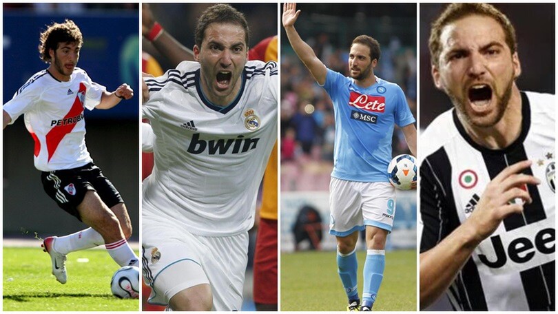 Higuain story, dalla maglia del River Plate a quella della Juventus