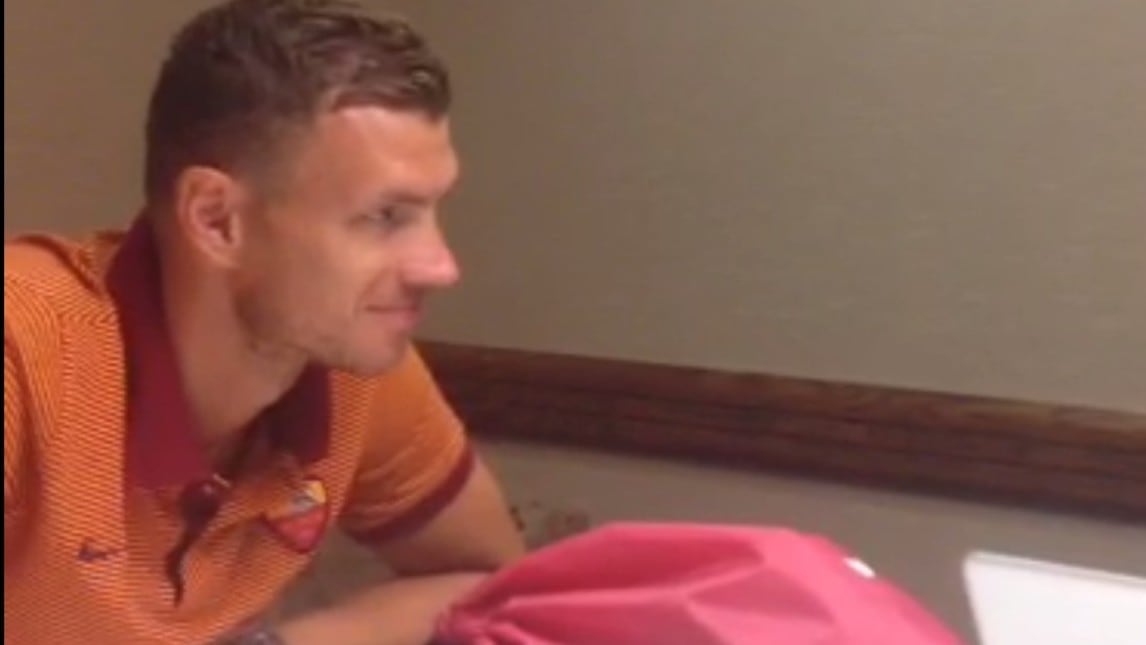 Dzeko: «Roma, entriamo in Champions e poi tutto in discesa»