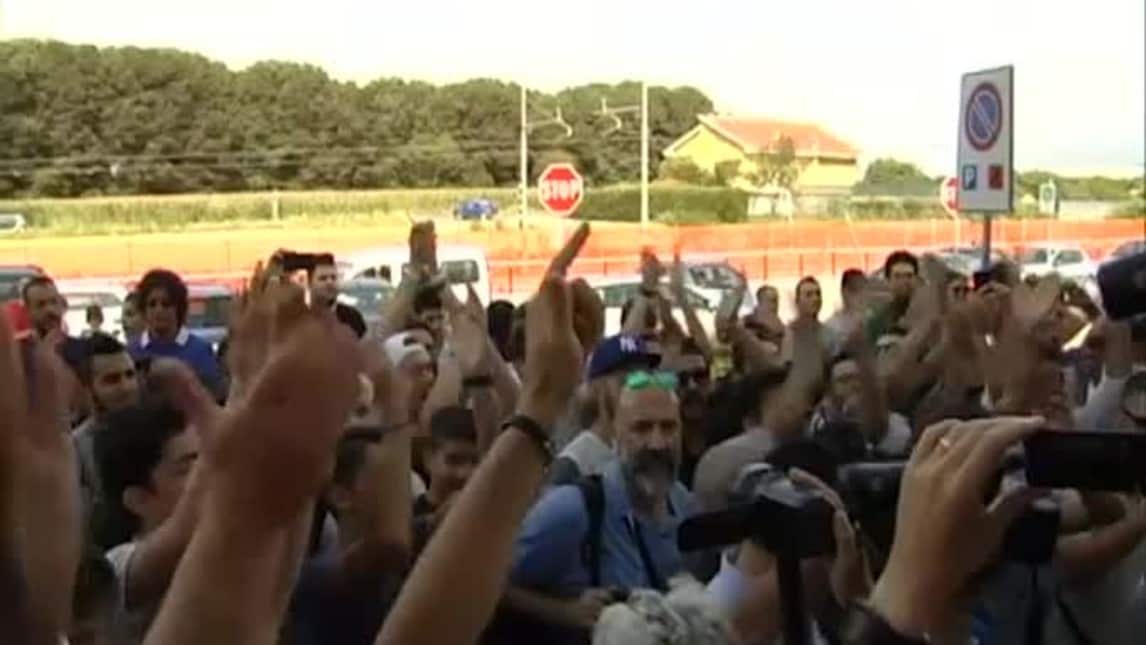 L'arrivo di Higuain a Torino!