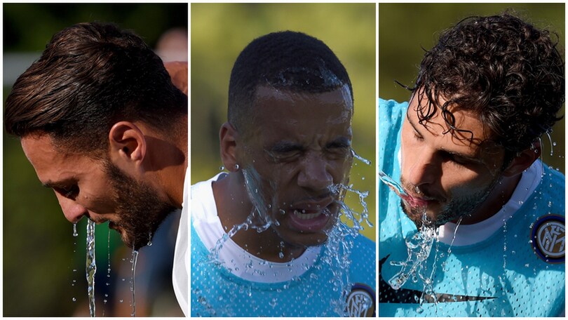 Inter, che caldo negli Stati Uniti: i nerazzurri si rinfrescano così