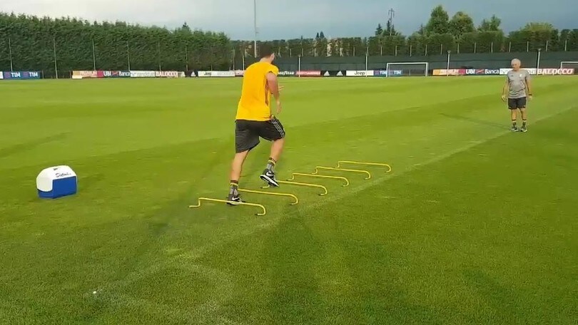 Juventus: Higuain, ecco il primo allenamento a Vinovo