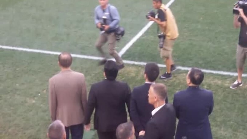 Thohir in campo con Ban Ki-moon