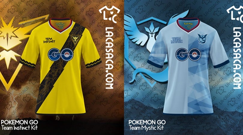 Pokemon Go, la mania contagia anche il calcio: ecco le maglie!