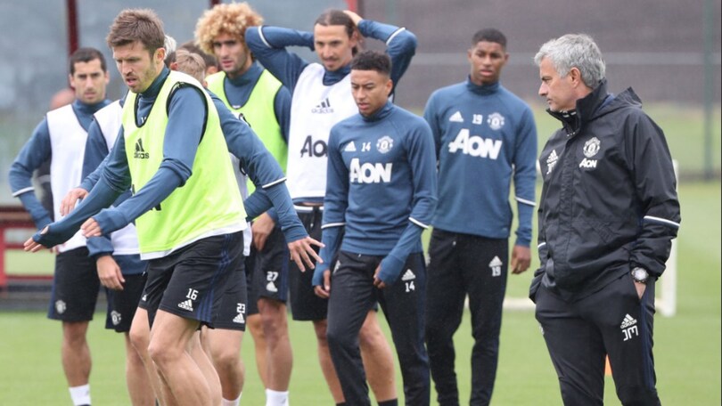 Ibrahimovic, primo allenamento con il Manchester United
