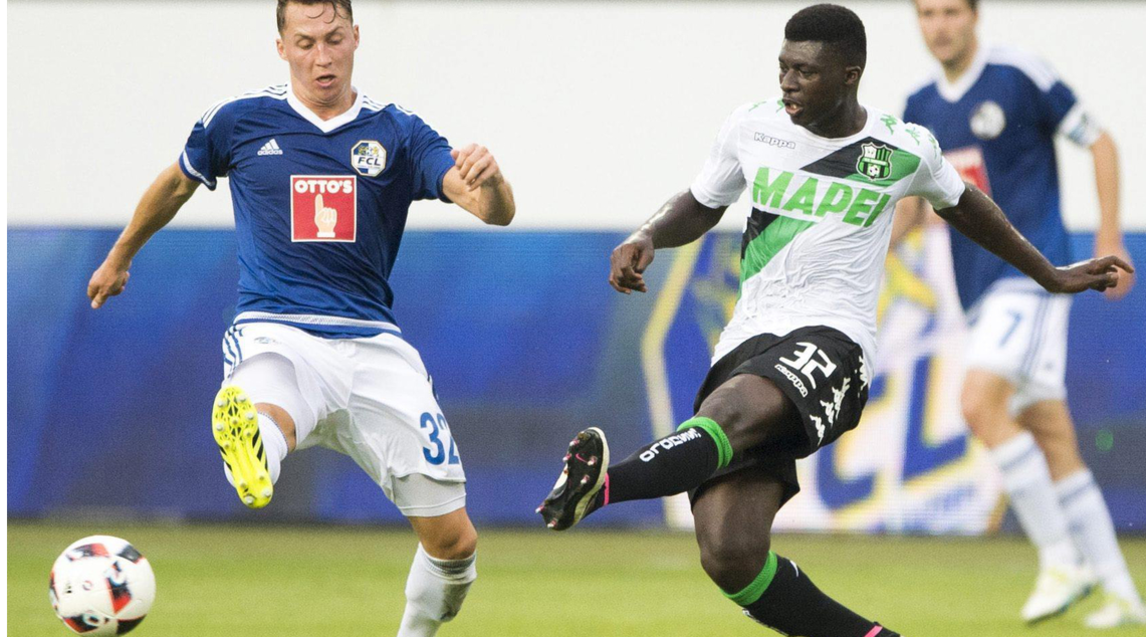 Europa League: Lucerna-Sassuolo 1-1, le immagini della gara di andata