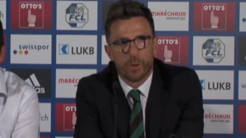 Di Francesco: "Vogliamo vincere il ritorno"